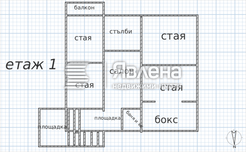 схема етаж 1